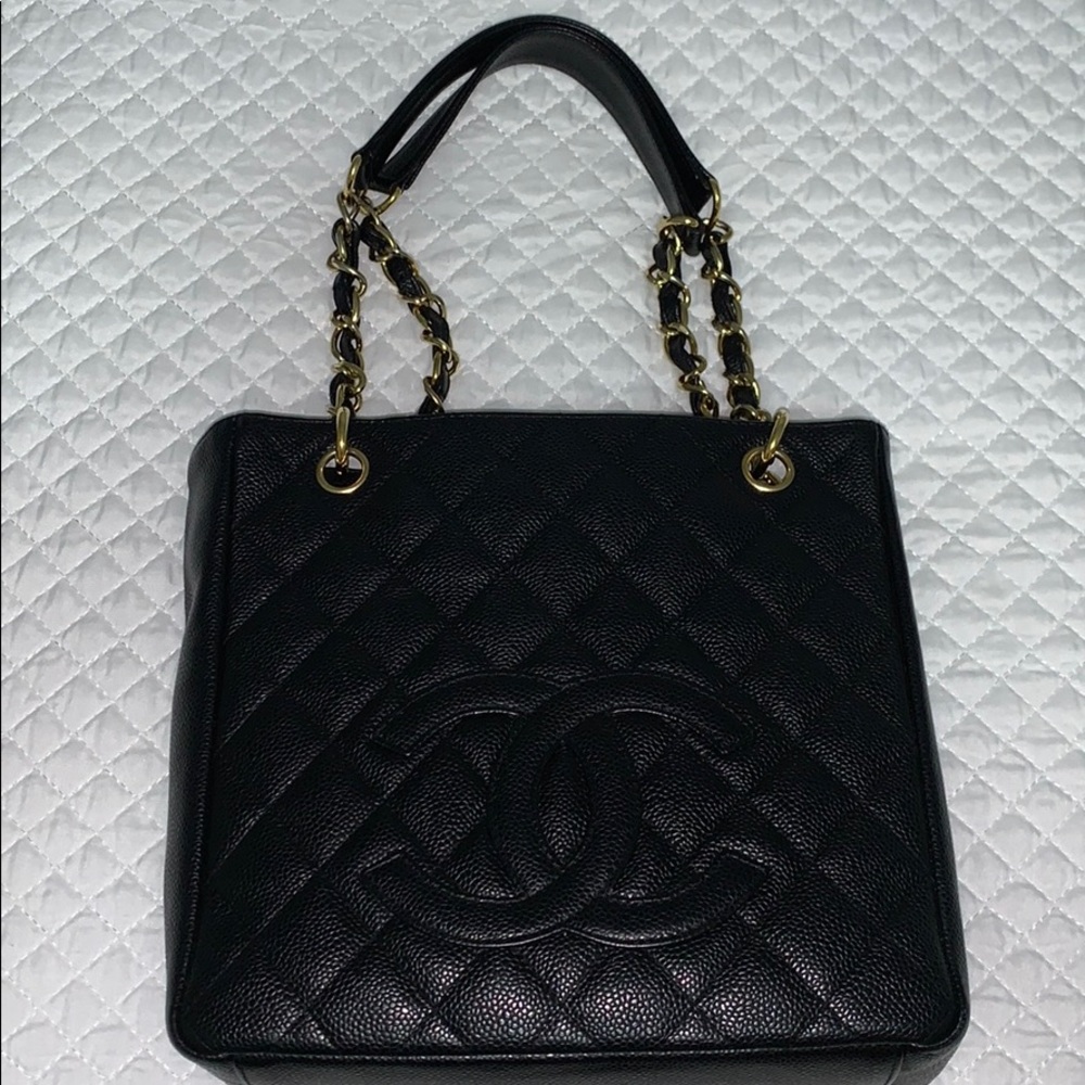 CHANEL CAVIAR PST TOTE